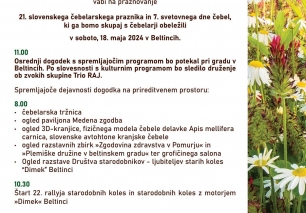 21. slovenski čebelarski praznik in 7. svetovni dan čebel