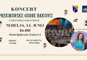 KONCERT PREKMURSKE GODBE BAKOVCI - Z BAKOVSKIMI MAŽORETKAMI