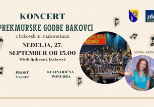 KONCERT PREKMURSKE GODBE BAKOVCI - Z BAKOVSKIMI MAŽORETKAMI