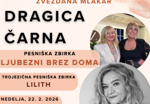 Pogovorno-literarni večer DRAGICA ČARNA