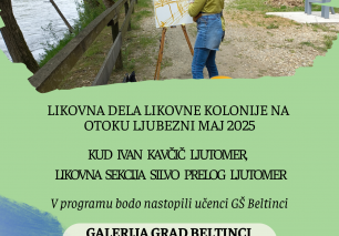 Odprtje likovne razstave - LIKOVNA KOLONIJA NA OTOKU LJUBEZNI MAJ 2025