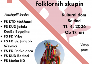 MAROLTOVO OBMOČNO SREČANJE odraslih folklornih skupin