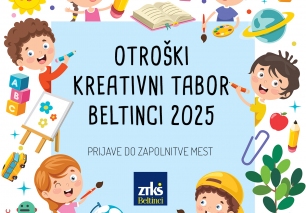 Otroški kreativni tabor Beltinci 2025