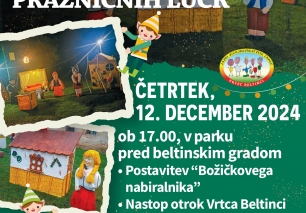 ODPRTJE ZIMSKE PRAVLJIČNE DEŽELE IN PRIŽIG PRAZNIČNIH LUČK