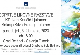 Odprtje likovne razstave KUD Ivan Kaučič Ljutomer, sekcija Silvo Prelog Ljutomer